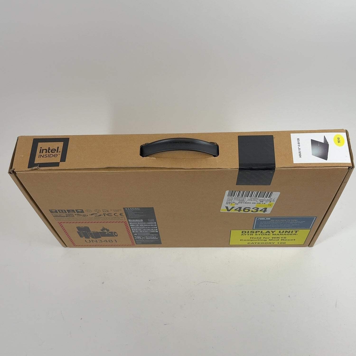 New Asus Vivobook Go 15 E1504G 15.6″ i3-N305 1.8GHz 8GB RAM 128GB SSD