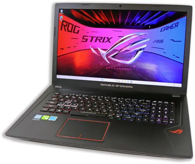 ASUS GL753VD 17.3 in FHD i7-7700HQ Nvidia GTX 1050 16GB SSD 2400MHz 16GB RAM