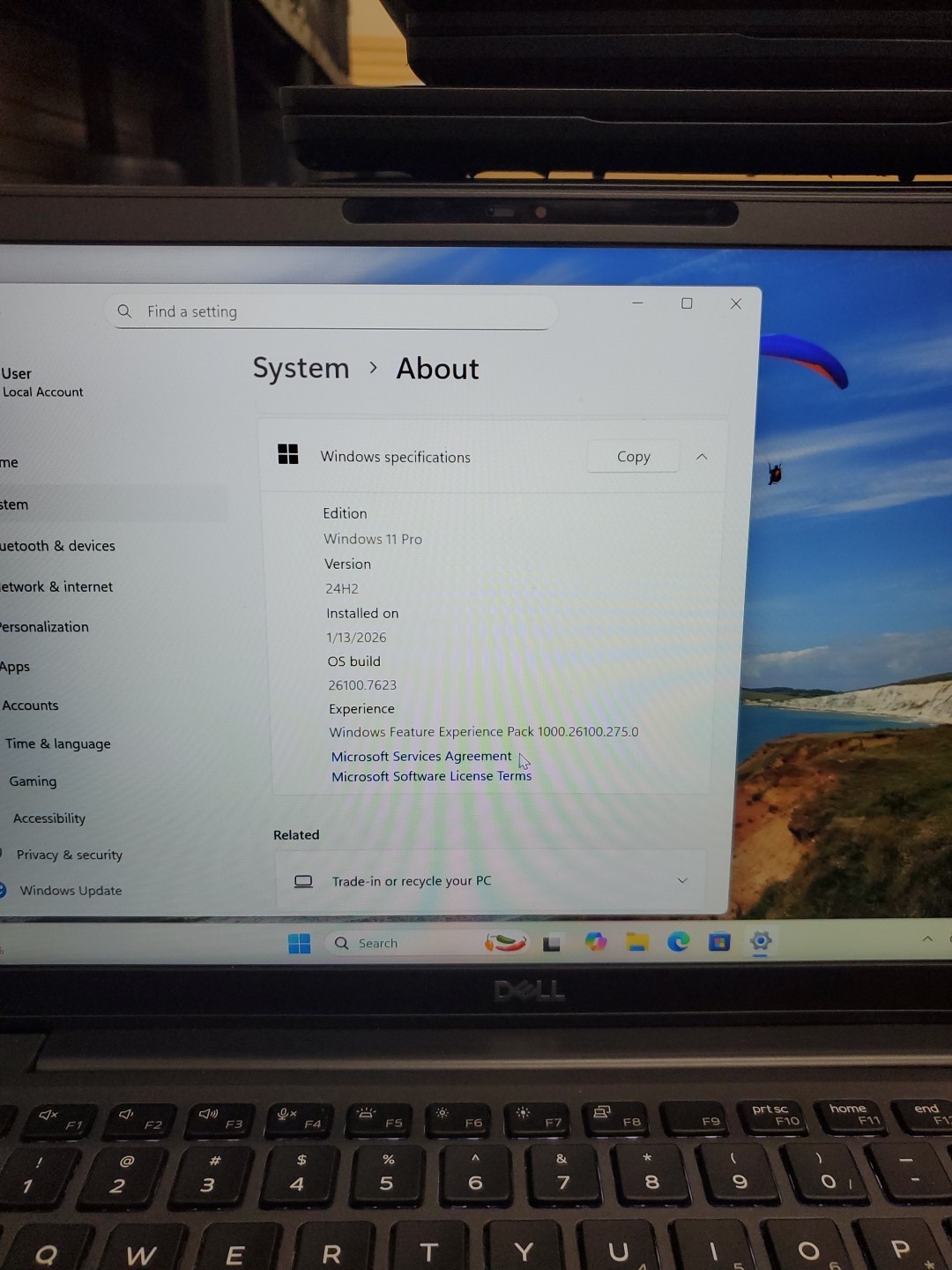 Dell Latitude 7400 14″ i5-8365U 8GB 256gb SSD Laptop W11P 011626-2