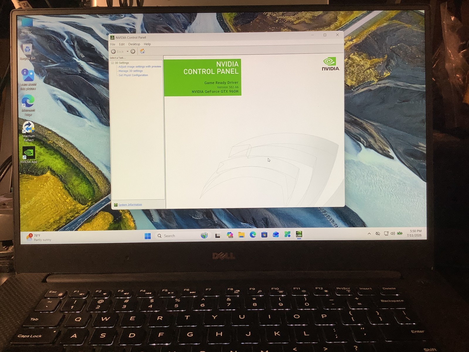 Dell XPS 9550, Gaming-GTX 960M, i5 6300HQ, 16 GB – 256 NVMe + 500 HDD Win 11 Pro