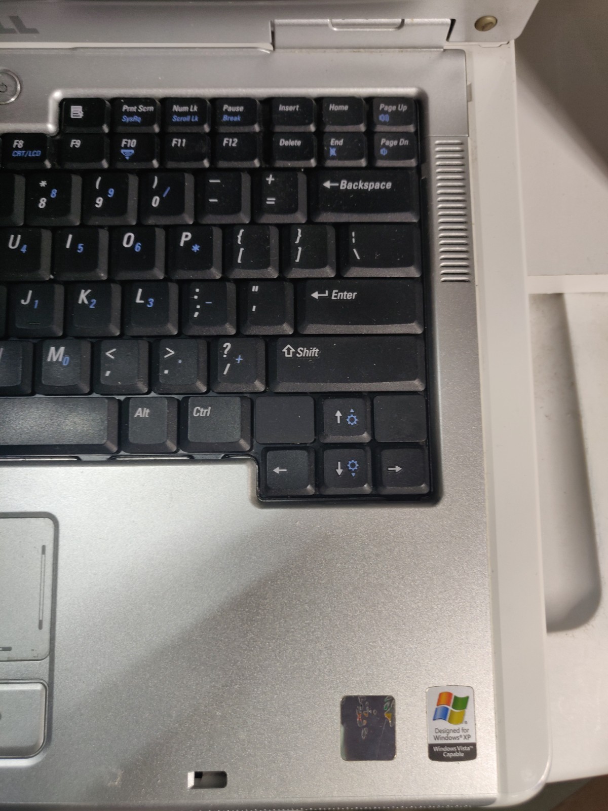 Dell Inspiron PP23LA–FOR PARTS; NOT WORKING–No RAM, Hard Drive, and Charger