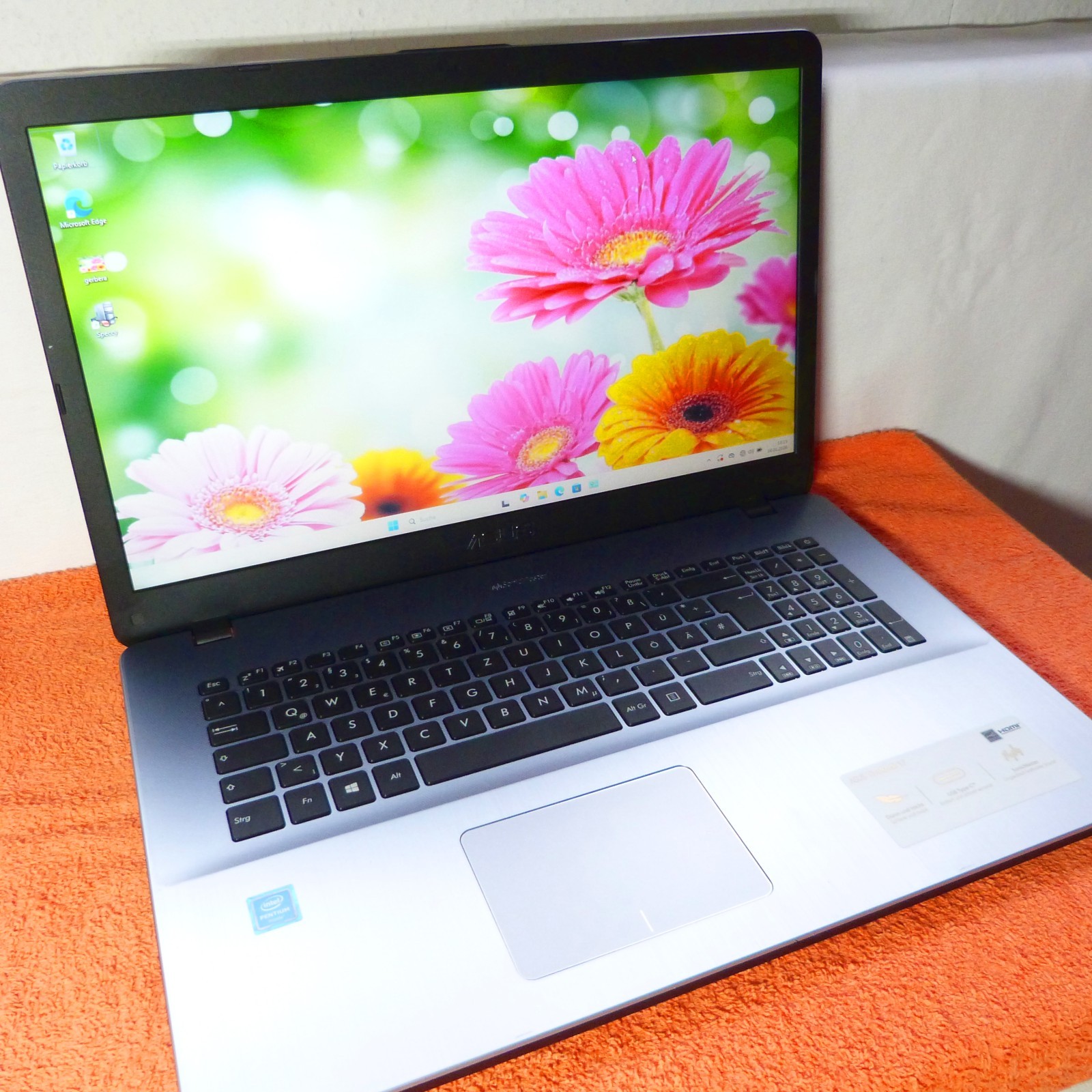 XXL LOT Asus F705 Vivo UltraBook 17″ HDPLUS l SSD Windows 11 l USBC HDMI