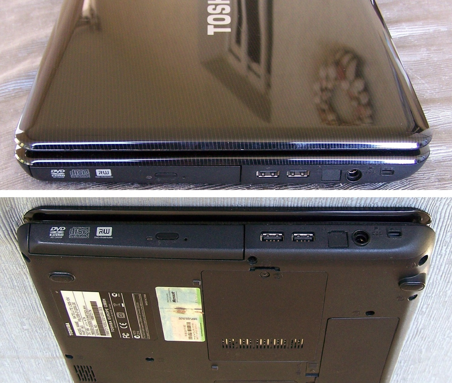 Toshiba 15.6 Satellite L505 Intel 2.4GHz 6GB 500GB Ati Radeon HD-4500 HDMI Win10