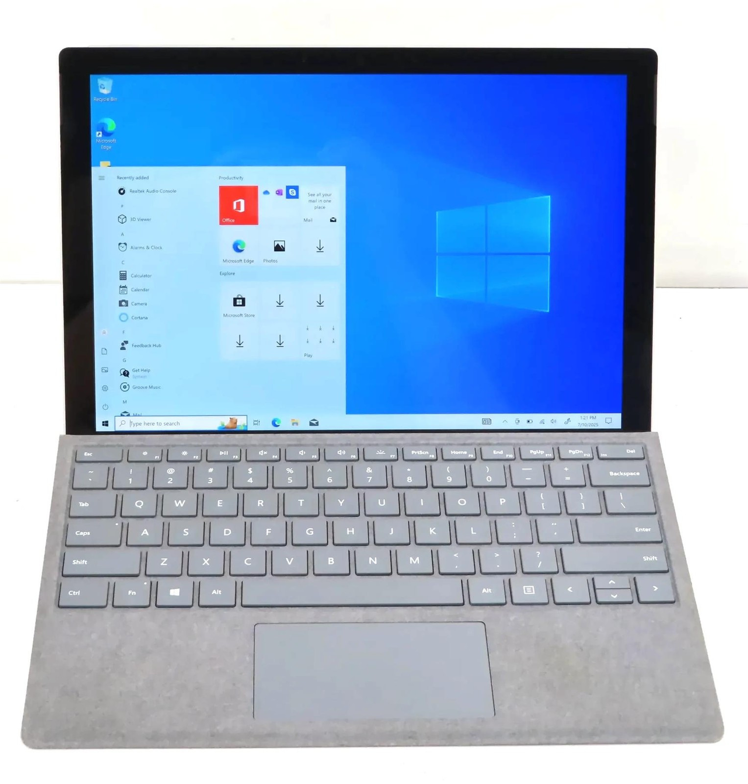 Microsoft Surface Pro 7 1866 Core i5-1035G4 1.10GHz 8GB 128GB Win 10 Home