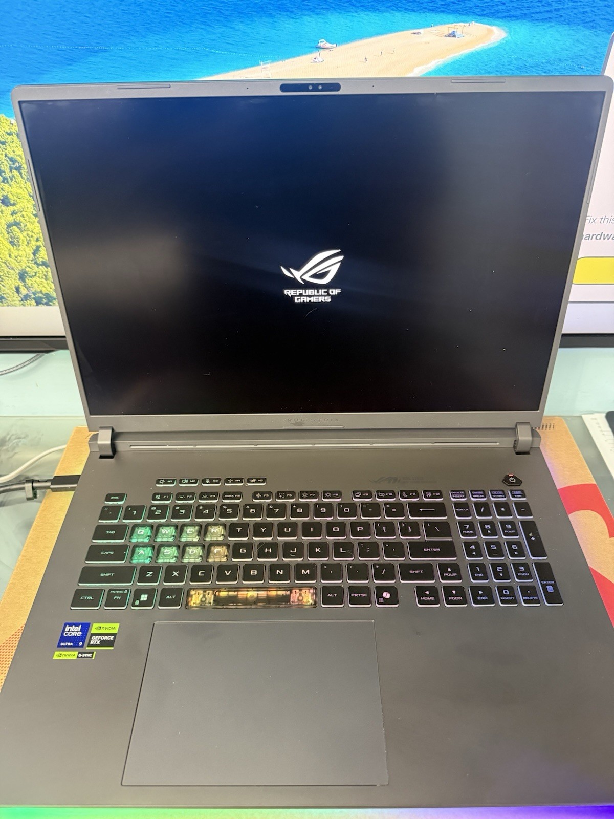 ASUS ROG Strix G18 Gaming Laptop Intel Ultra 9 RTX 5080 (No Ram, No SSD.