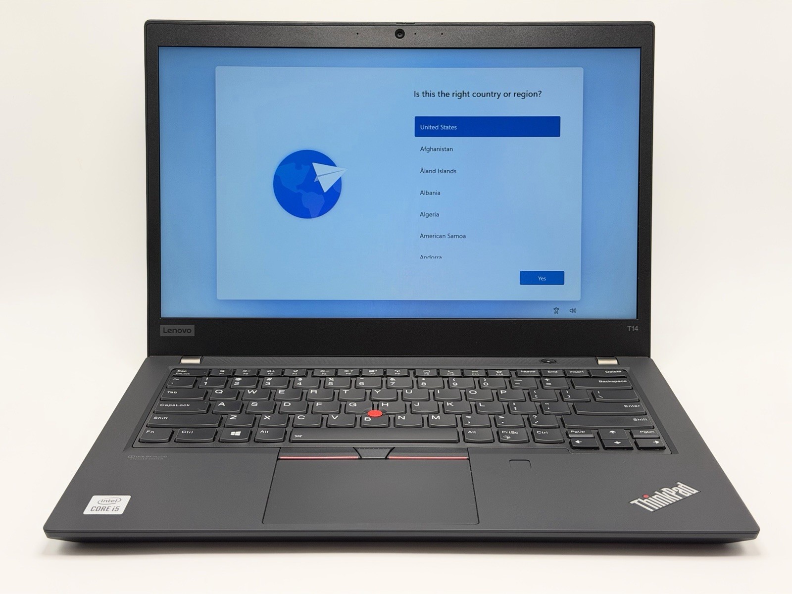 Lenovo ThinkPad T14 Gen 1 i5-10310U 8GB RAM 256GB SSD Win11 Pro FHD 90% Bat