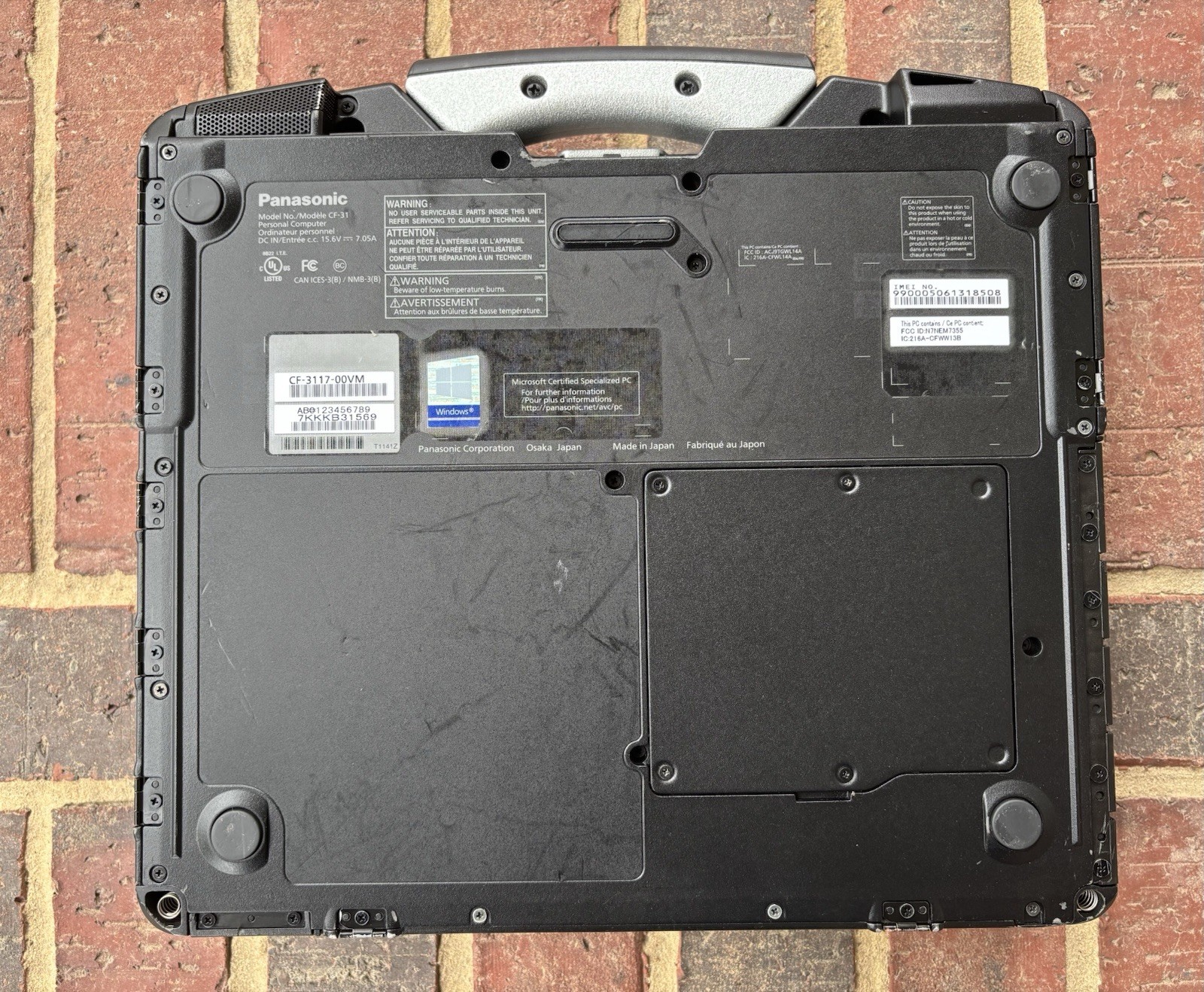 Panasonic Toughbook CF-31 MK5 i5-5300U @2.30 GHz 16GB 512GB SSD Win 11 pro