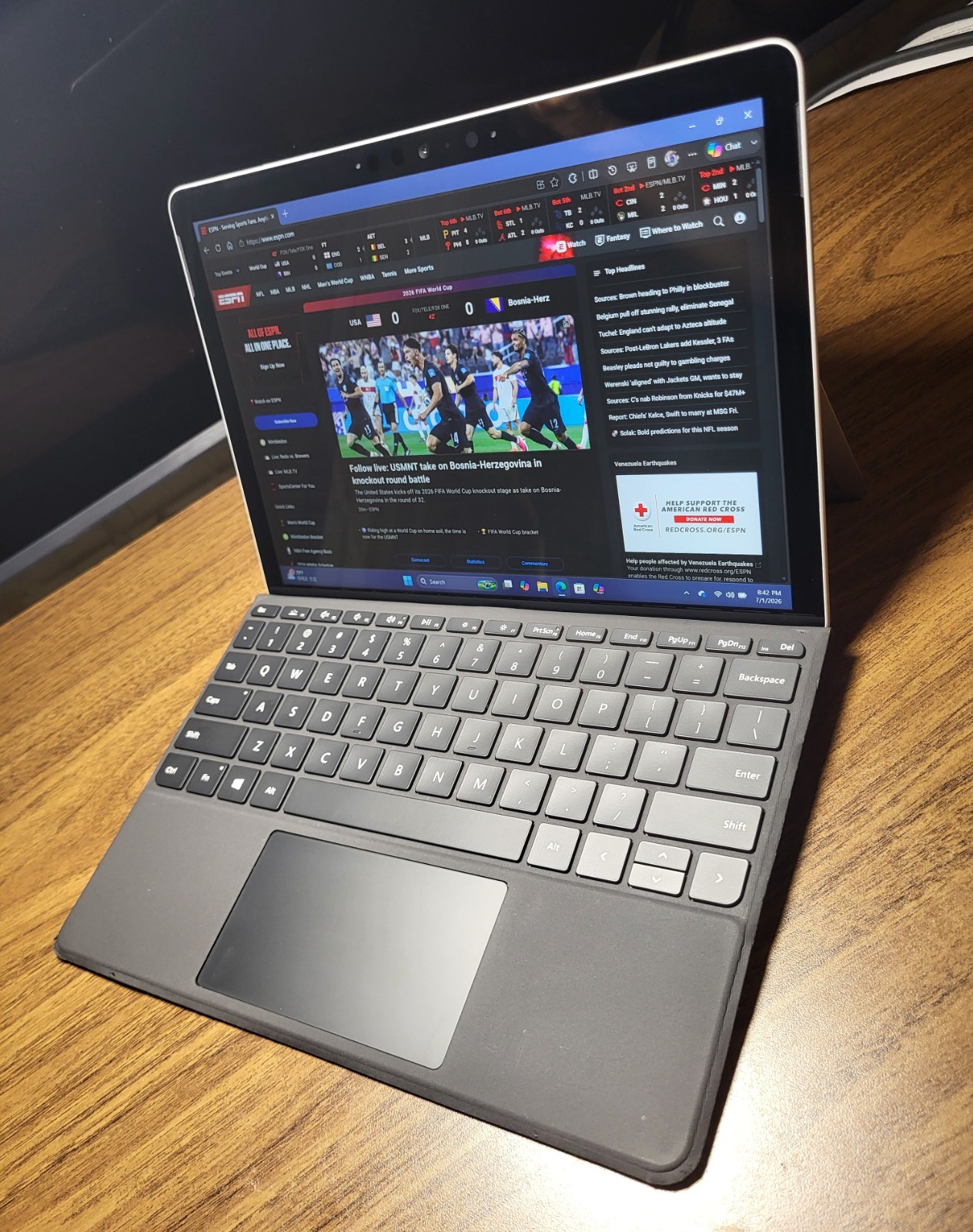 Microsoft Surface Go 4 Business N200 8GB 64GB w/ Type Cover Battery Health 94.2%