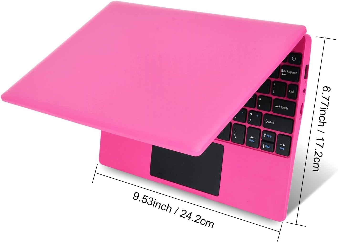 10.1″ Quad-Core Mini Laptop Android 12.0 2GB RAM 64GB Pink#