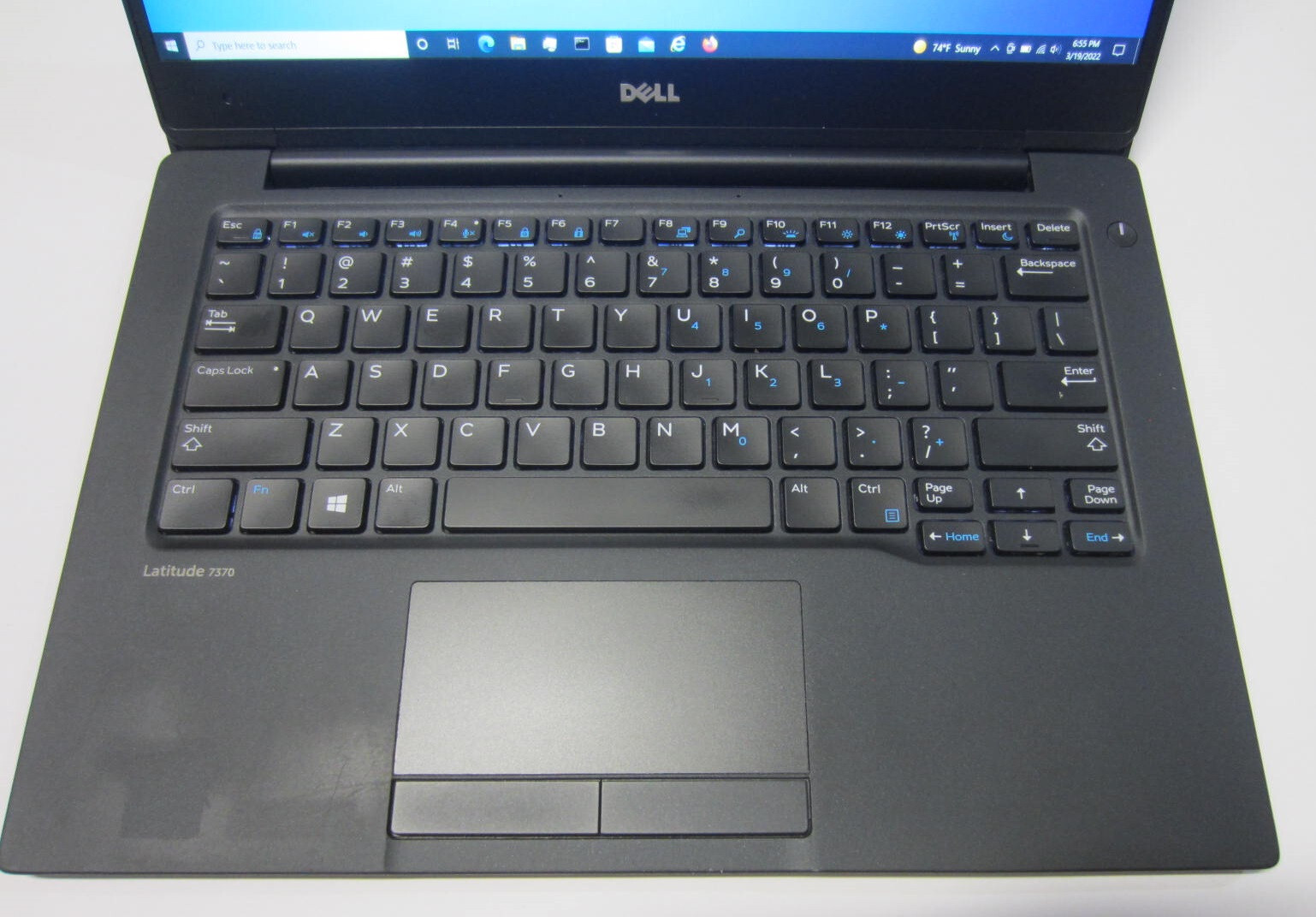 ** DELL Latitude 7370 Intel m7-6Y75 8GB 128GB SSD 13.3″ Windows 10 Laptop **