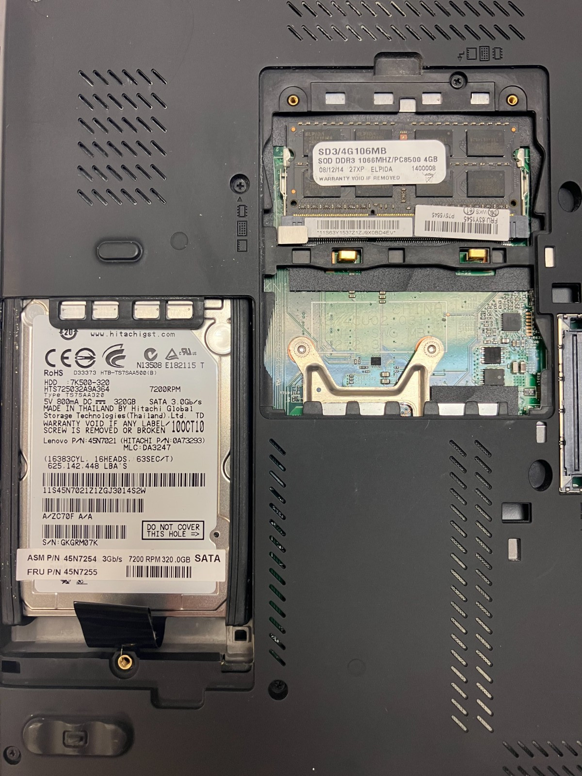 LENOVO THINKPAD T510 – BOOTS TO BIOS – INTEL I5 M560 – 6GB RAM – 320gb HD