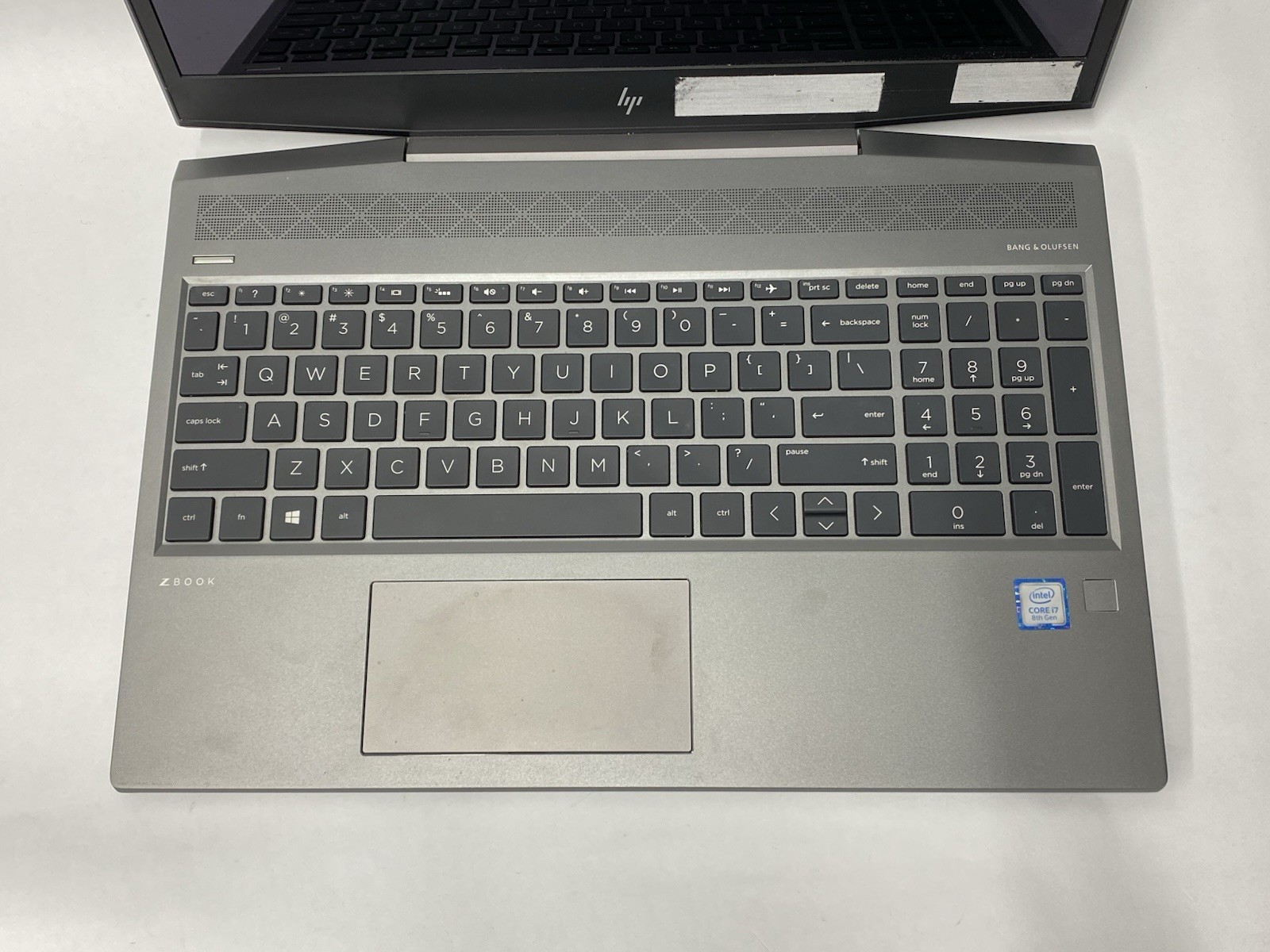 HP Zbook 15v G5 – Touch FHD – i7-8750H – No RAM/SSD/OS – READ