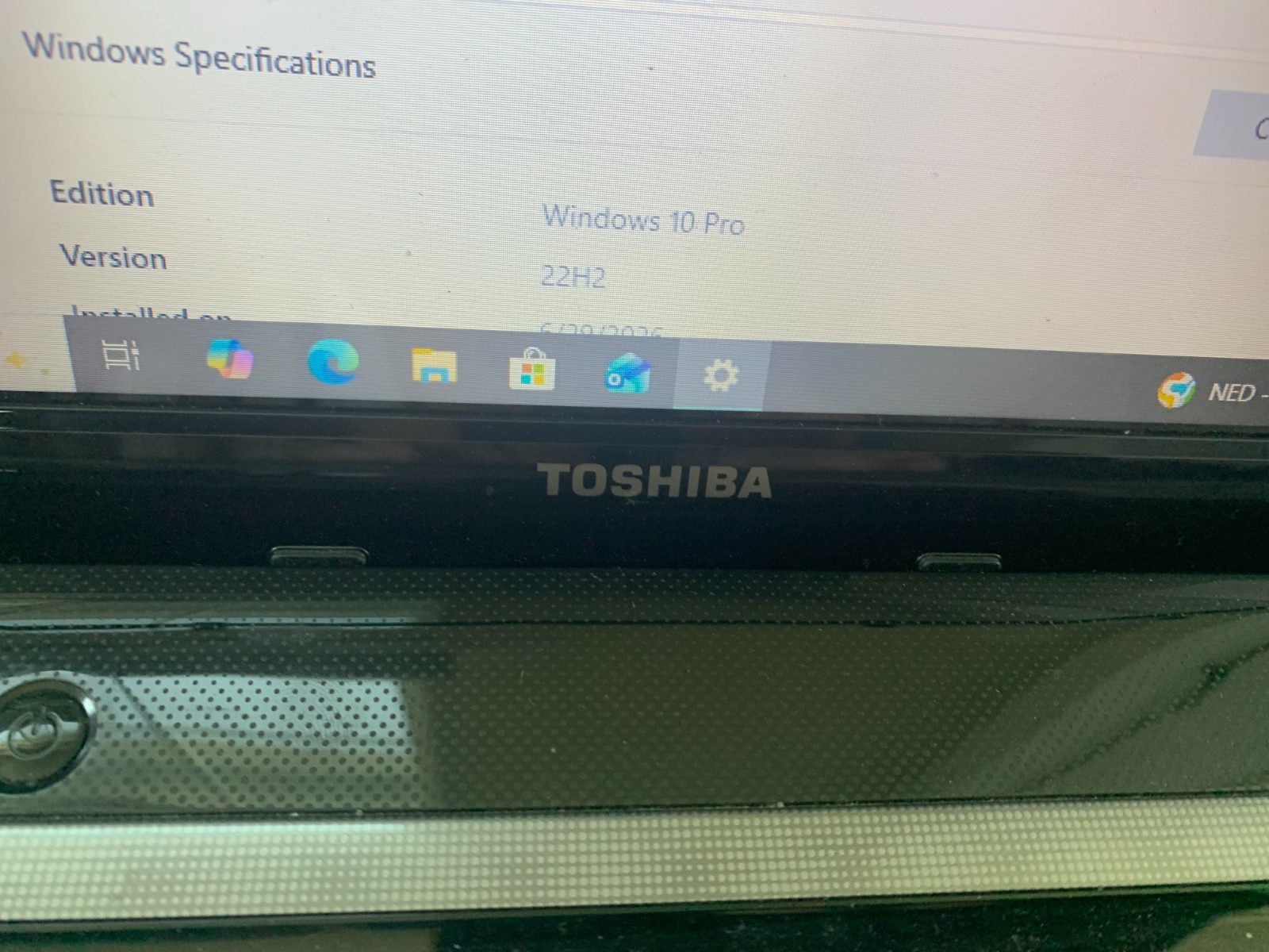 Toshiba Satellite L755-S5244 Intel Pentium B940 2.00GHz 4GB RAM 160GB HDD Win 10