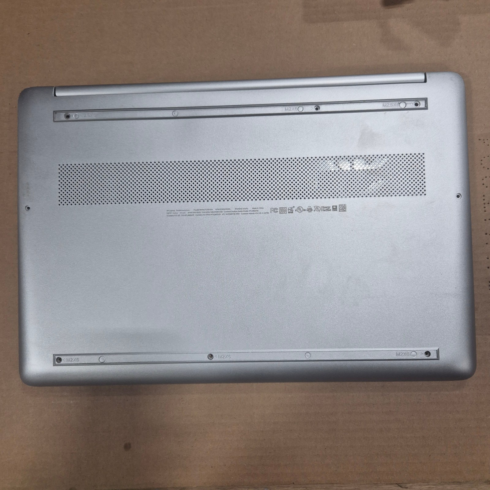 HP 15.6 Laptop 10th generation Intel Core i7-1065G7 Processor/Silver
