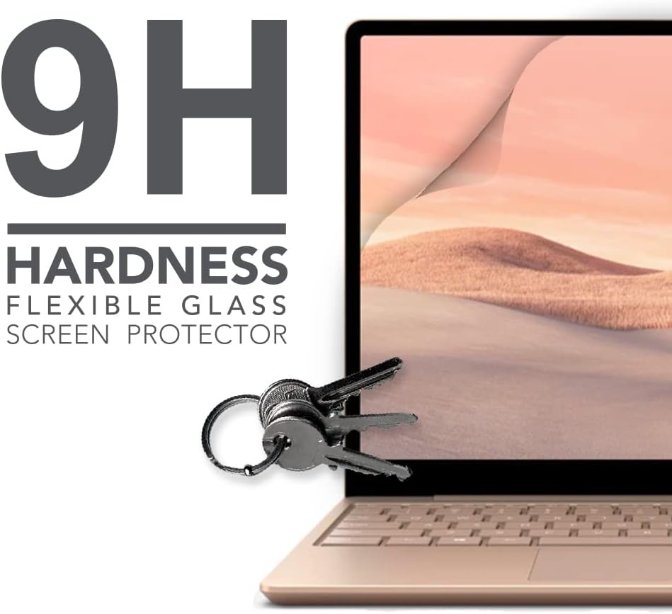 Flexible Glass Screen Protector for Surface Laptop Go 2 / Go – 12.4″, 9H HD