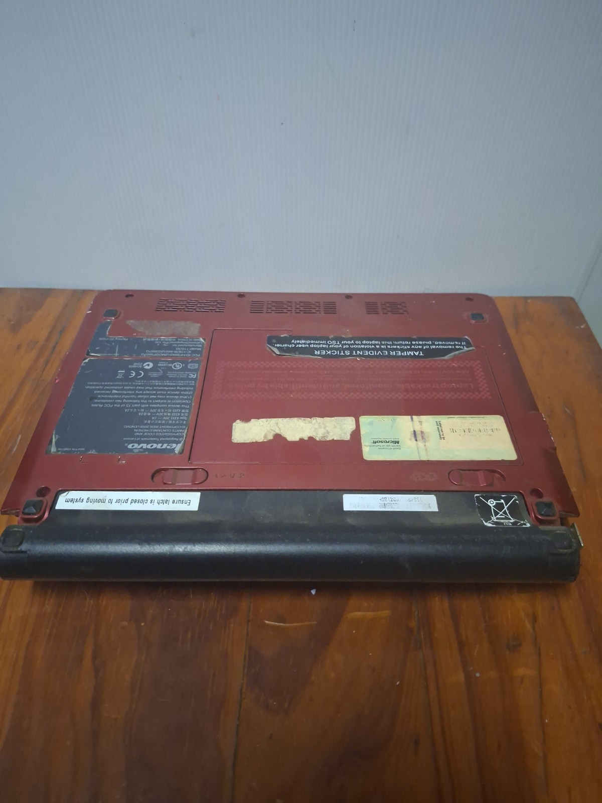 Lenovo Ideapad S10e Laptop Turns On For Parts Or Repair Locked