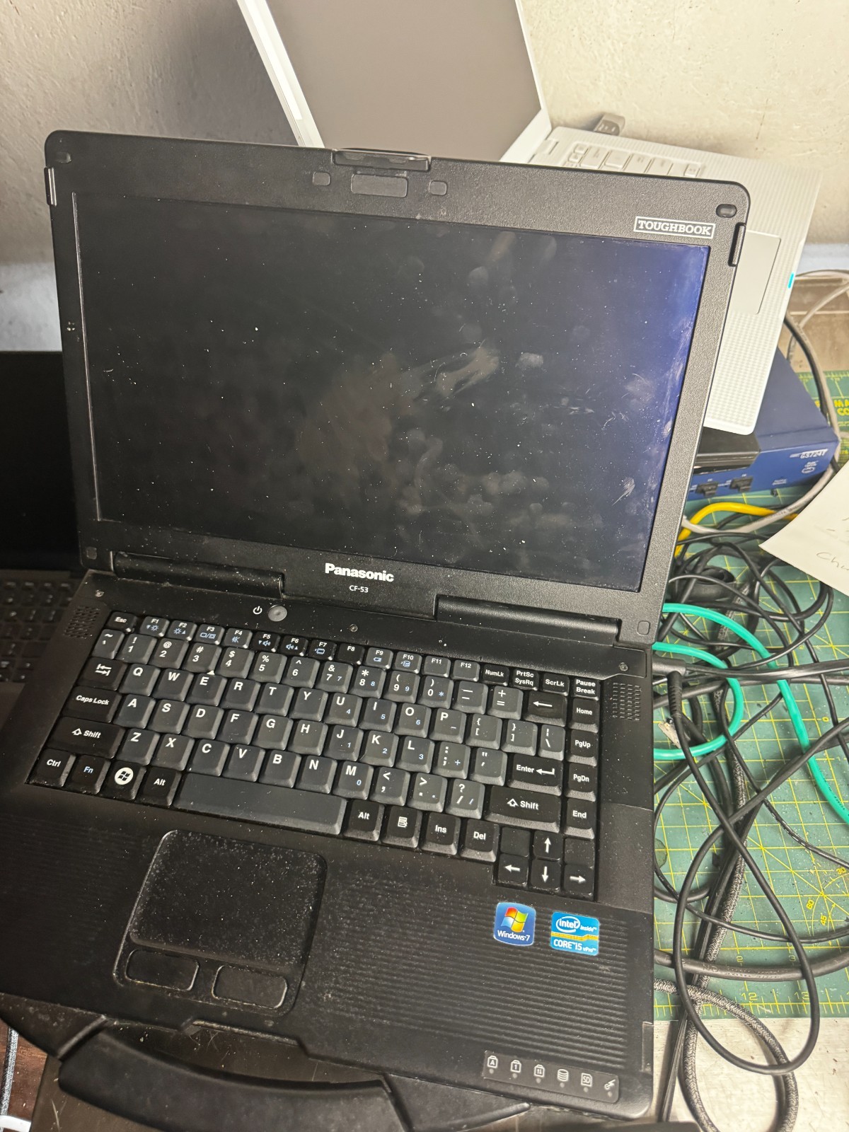 Panasonic Toughbook CF-53 Intel Core i5 Laptop for Parts/Repair #5904