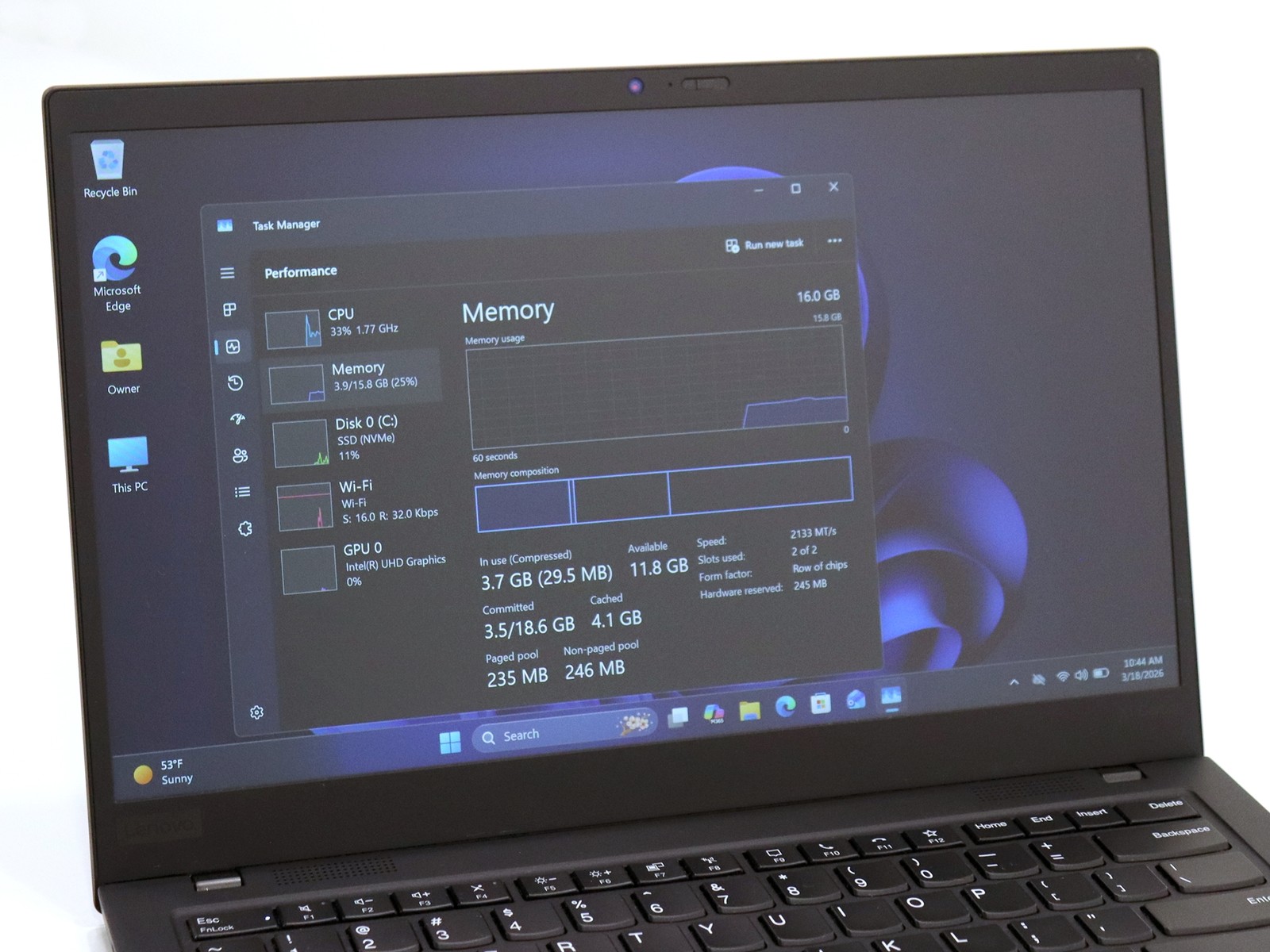 Lenovo ThinkPad X1 Carbon Gen 8 14.0″ FHD Intel i7-10510U 16GB 256GB NVMe W11P