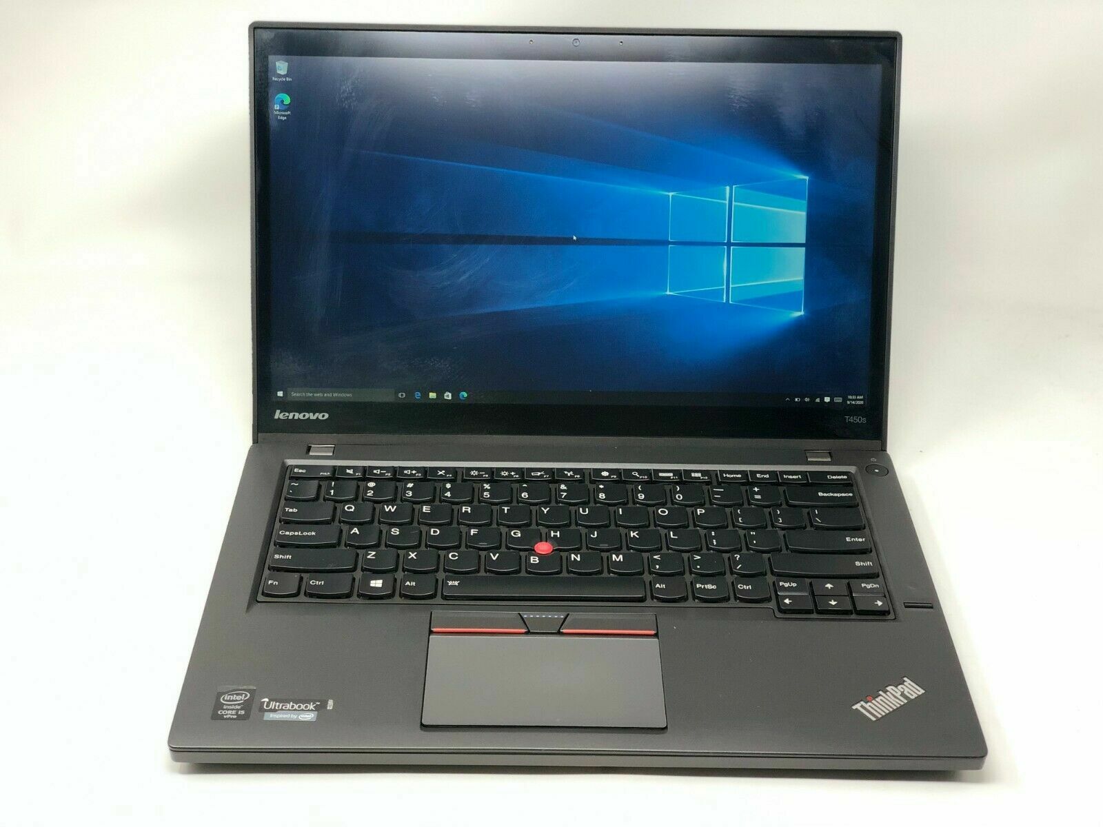 Lenovo ThinkPad T450s i7-5600U 2.6GHz 8gb Ram No SSD Webcam Wn11 Laptop