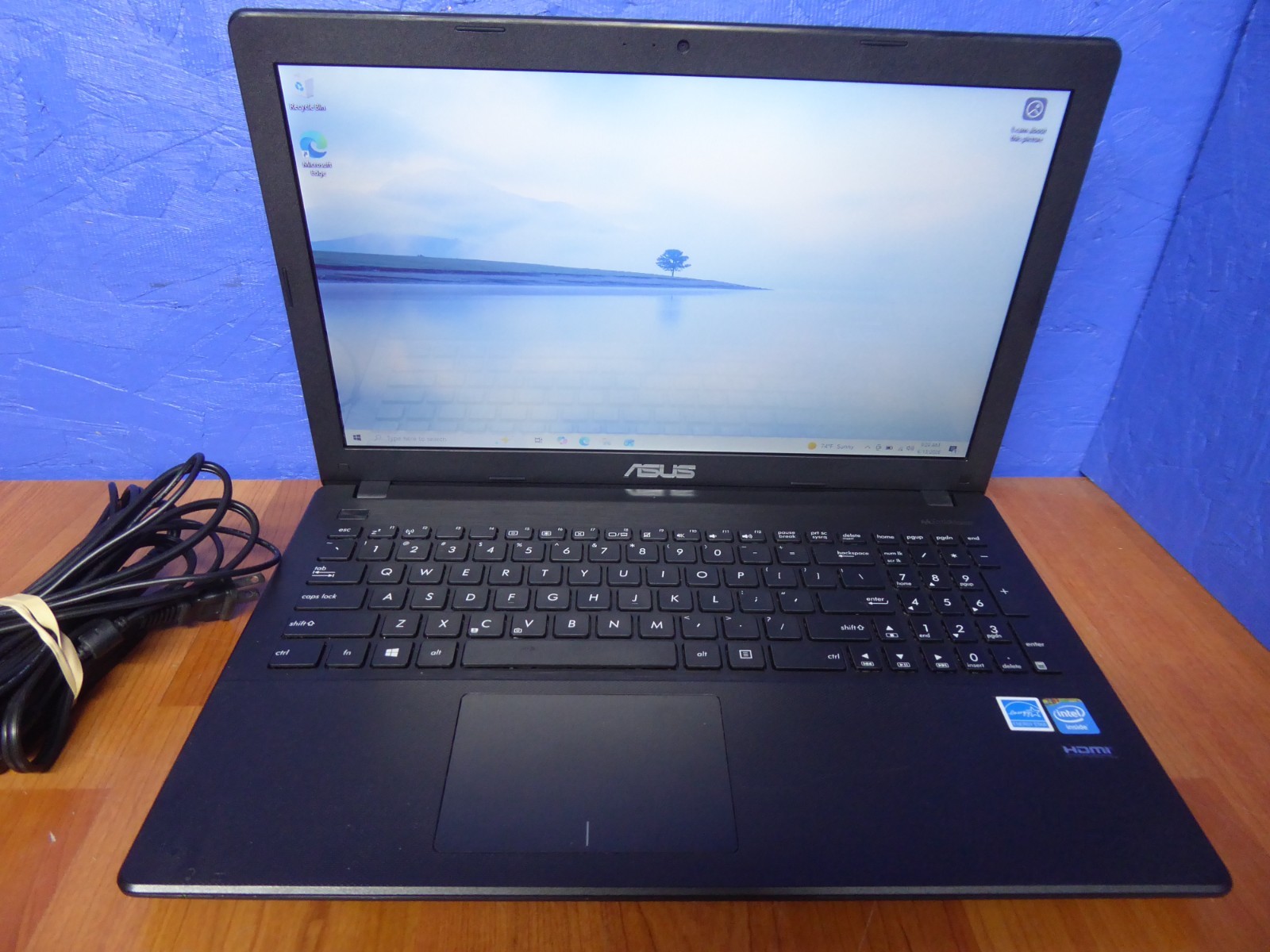 ASUS ASUSTEK X551M 15″ INTEL CELERON N2830 2.16GHz 8GB 256GB SSD WINDOWS 10 HOME