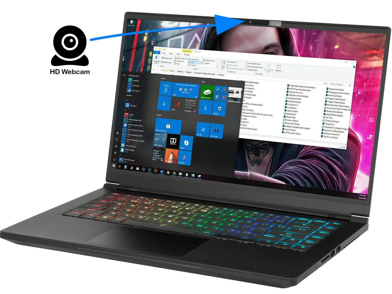 Intel Whitebook 15.6″ 144Hz FHD i7-9750H 16GB 500GB SSD GTX 1660Ti Gaming Laptop