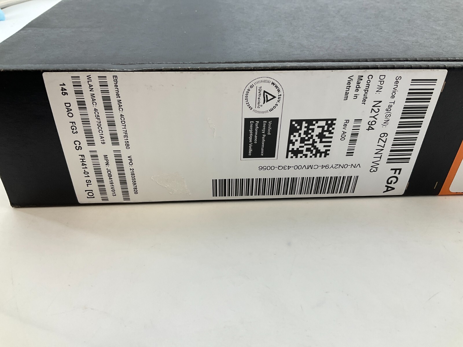 Dell Latitude 5450 U7-165U 32GB 256GB BT5.3 WiFi6E 14F W11P N2Y94 ❤️️✅❤️️✅ NEW