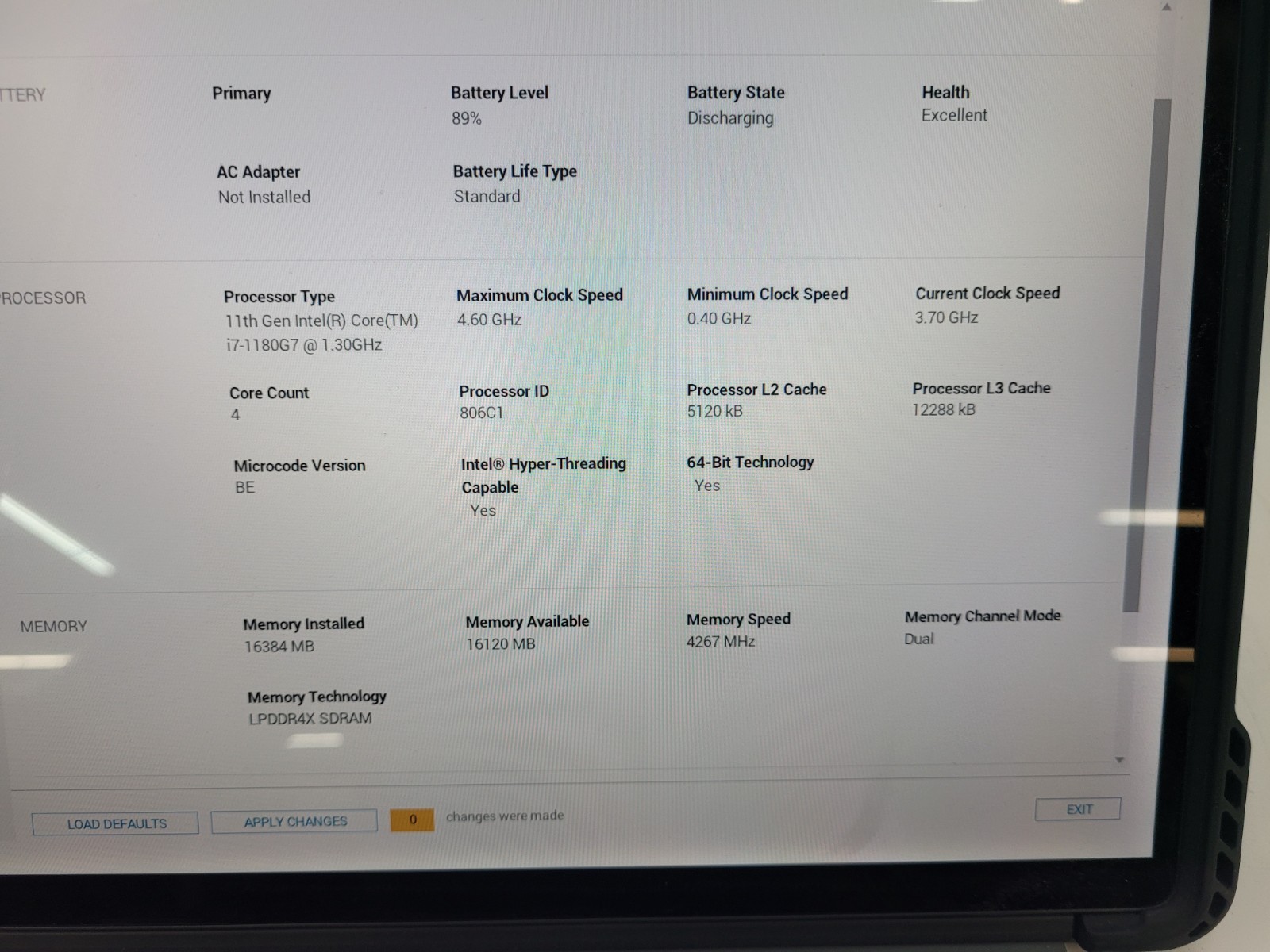 Latitude 7320 Detachable,i7-1180G7@1.30GHz,16GB Ram,256GB NVMe,NO OS