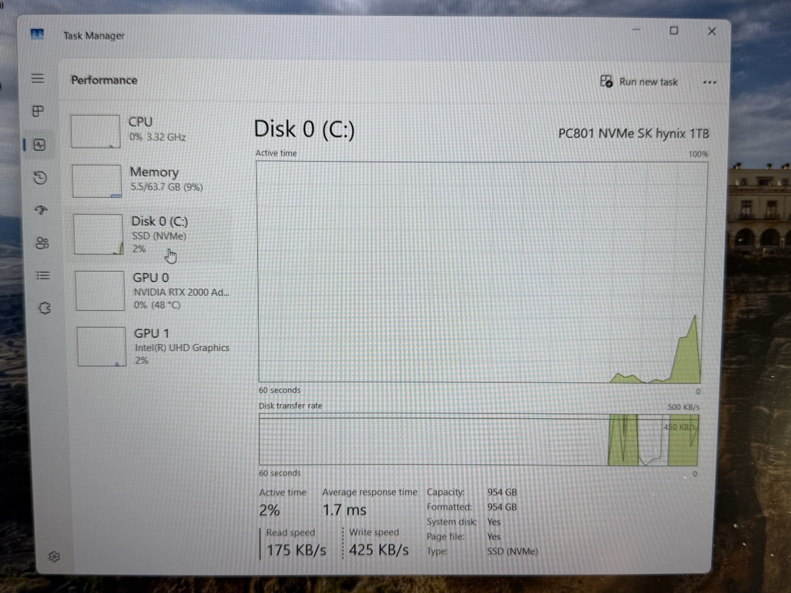 Dell Precision 7680 16″ i7-13850HX 64GB Ram 1TB SSD RTX 2000 Ada