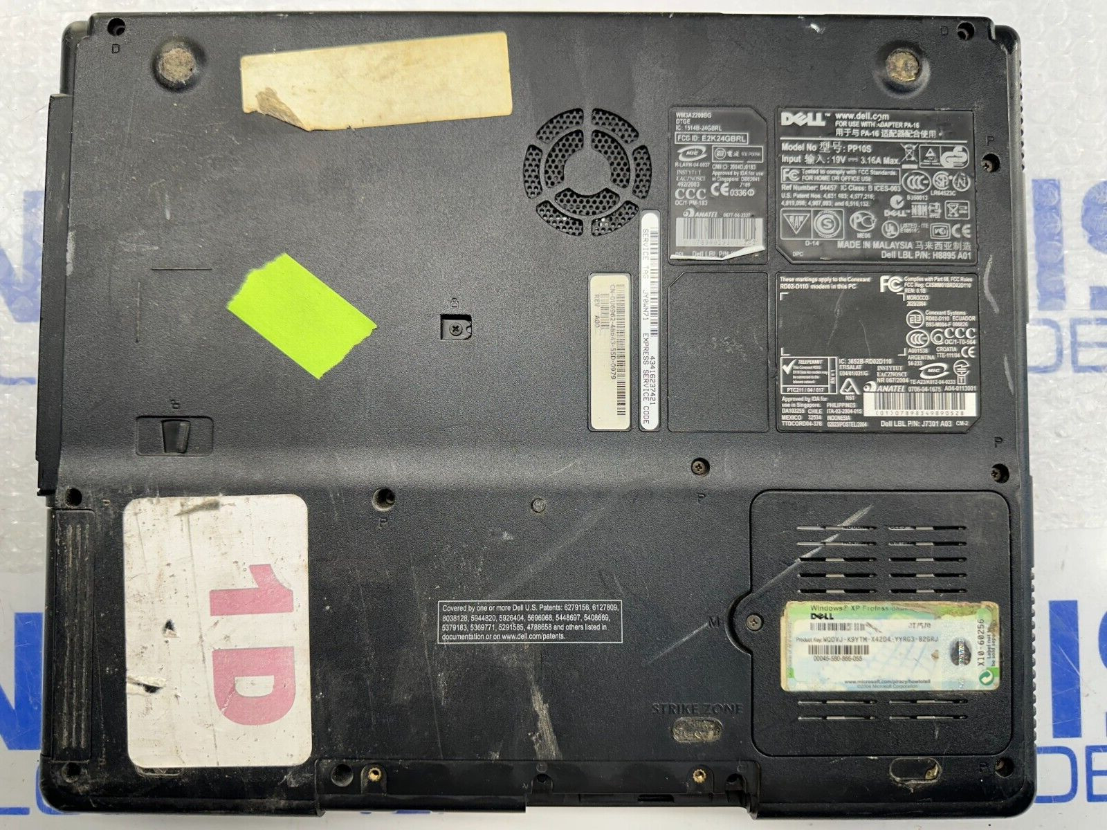 Dell Latitude 110L Intel Celeron M CPU Laptop