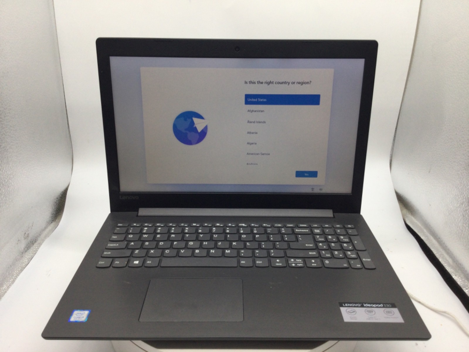 Lenovo IdeaPad 330 15.6″ Laptop i3-8130U 8GB RAM 1TB HDD Windows 11 Pro Used RD