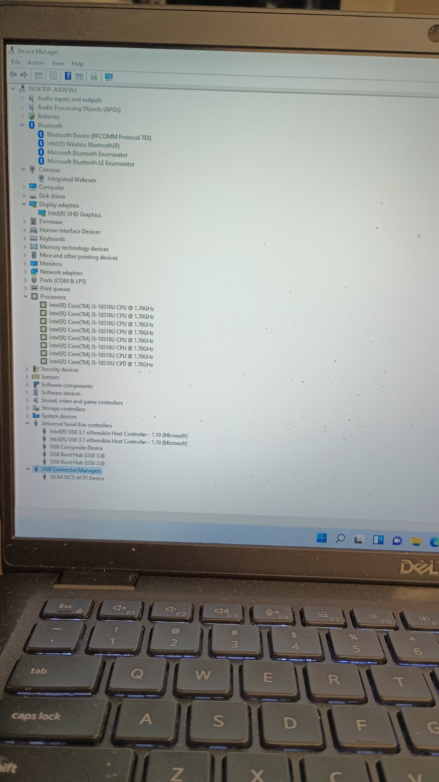 9089 Latitude7410 w/charger.i5-10310U.8GB RAM 128GB NVMe.14″FHD.W11 Pro