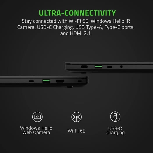 Razer Blade 14 Gaming Laptop: AMD Ryzen 9 5900HX 8 Core, NVIDIA GeForce RTX 2070