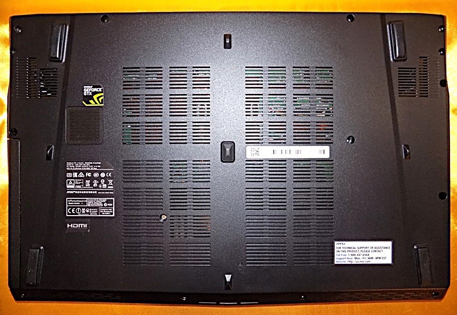 MSI GE62 2QD Apache i7 15.6″ 1TB +256GB 16GB Win10 ****Gaming PC Laptop Computer