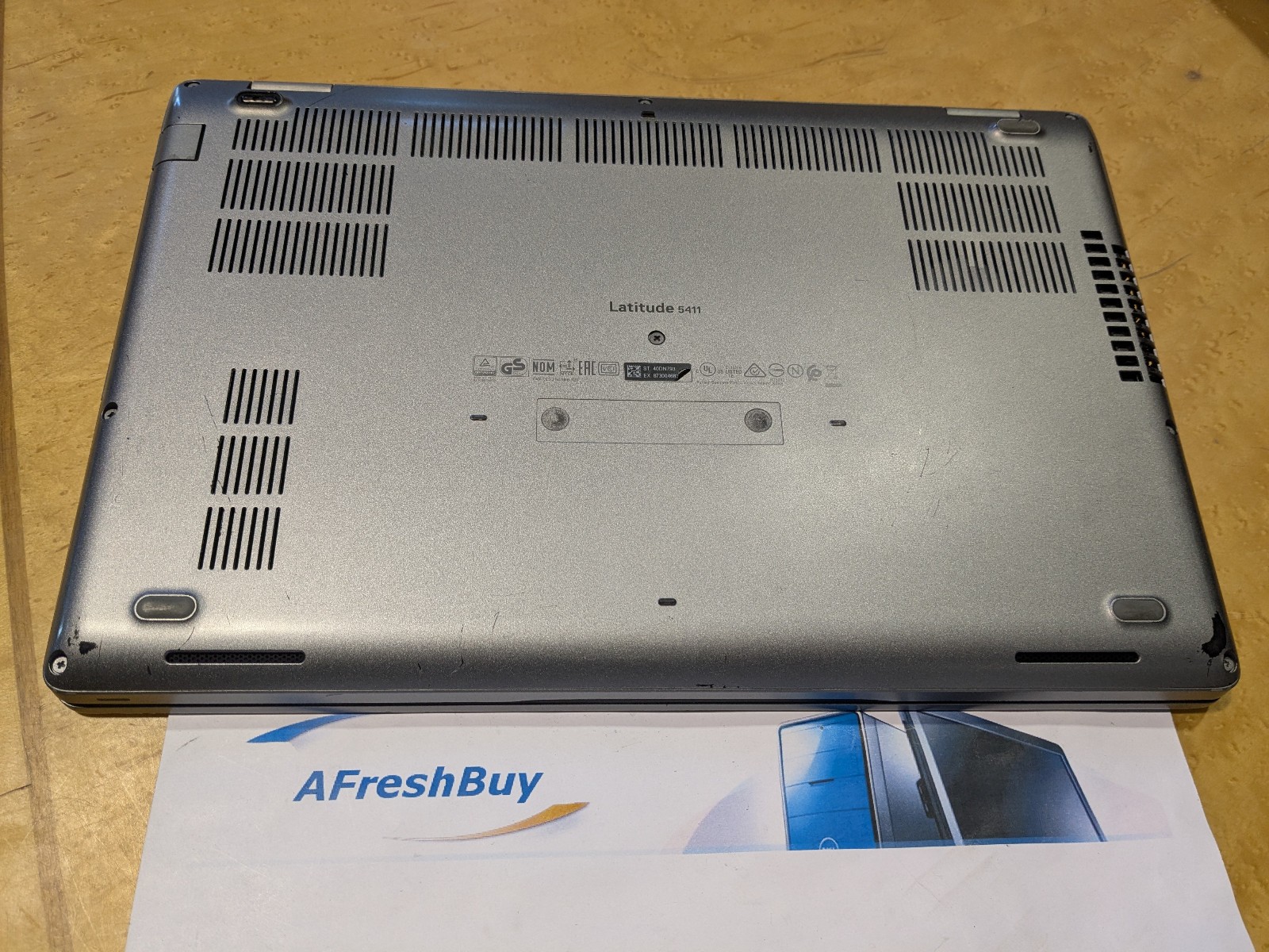 Dell Latitude 5411 14″ Laptop i5-10300H 2.6Ghz 16GB Ram 256GB SSD No OS