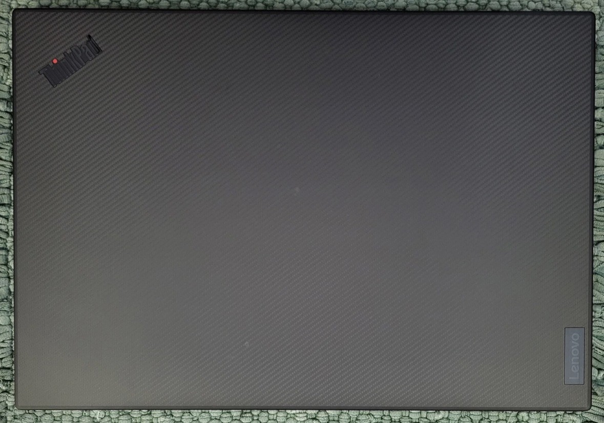 Lenovo ThinkPad P1 Gen 5 EXCELLENT! 16 UHD 2.4 GHz i7-12800H 32GB 500G+1TB SSD