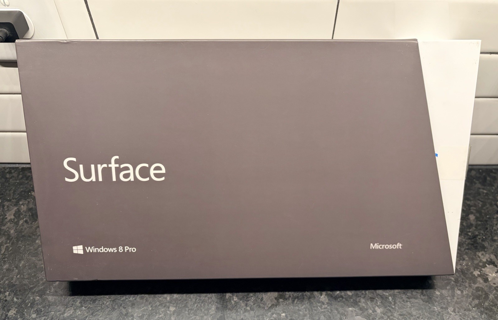 Microsoft Surface Pro 1 (1st Gen) with Keyboard, Pen, Power Adapter, and Box