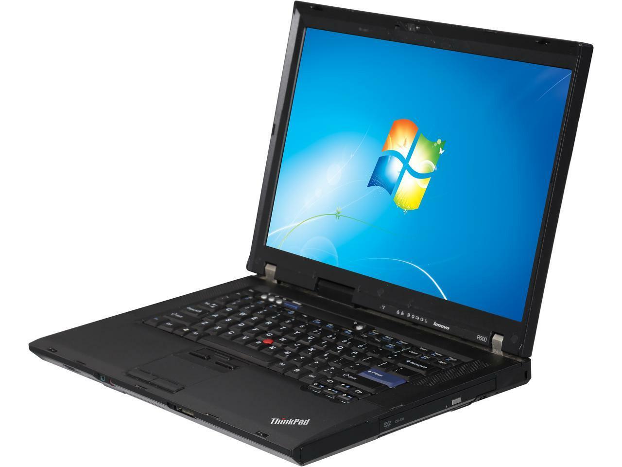 Widscrn Lenovo Thinkpad R500 Laptop 8GB 64bit Windows 7 Office2010 NewBatWkGr8 x
