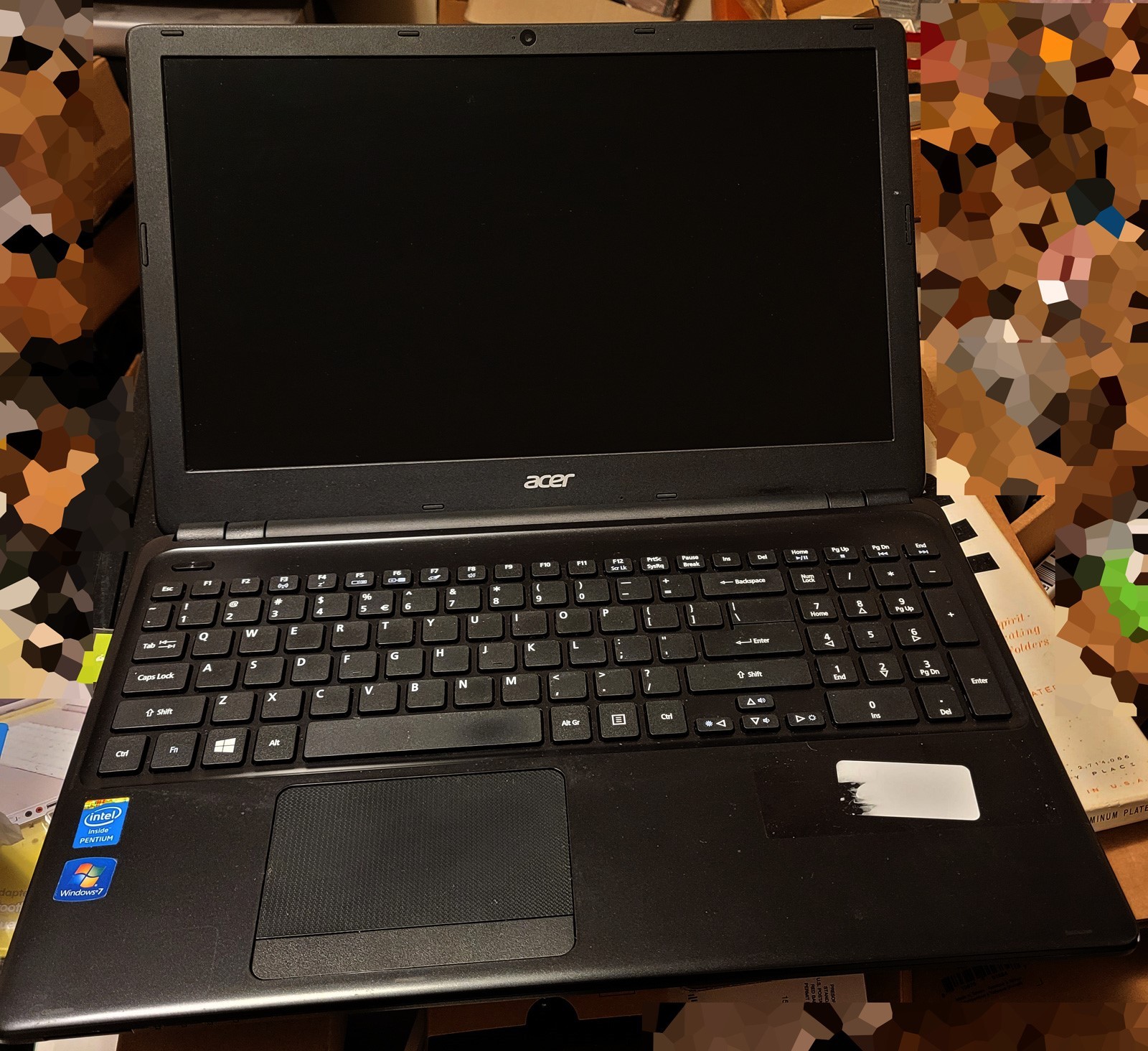 Acer Aspire Notebook/ Laptop E1-532-4870 Model V5WE2 15.6″ For Parts or Repair
