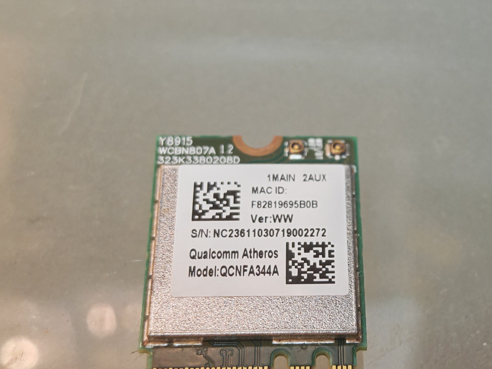 ACER A515-51 A515-41 A715-71 A717-71 DUAL BAND BT+WIFI WIFI CARD NC23611030