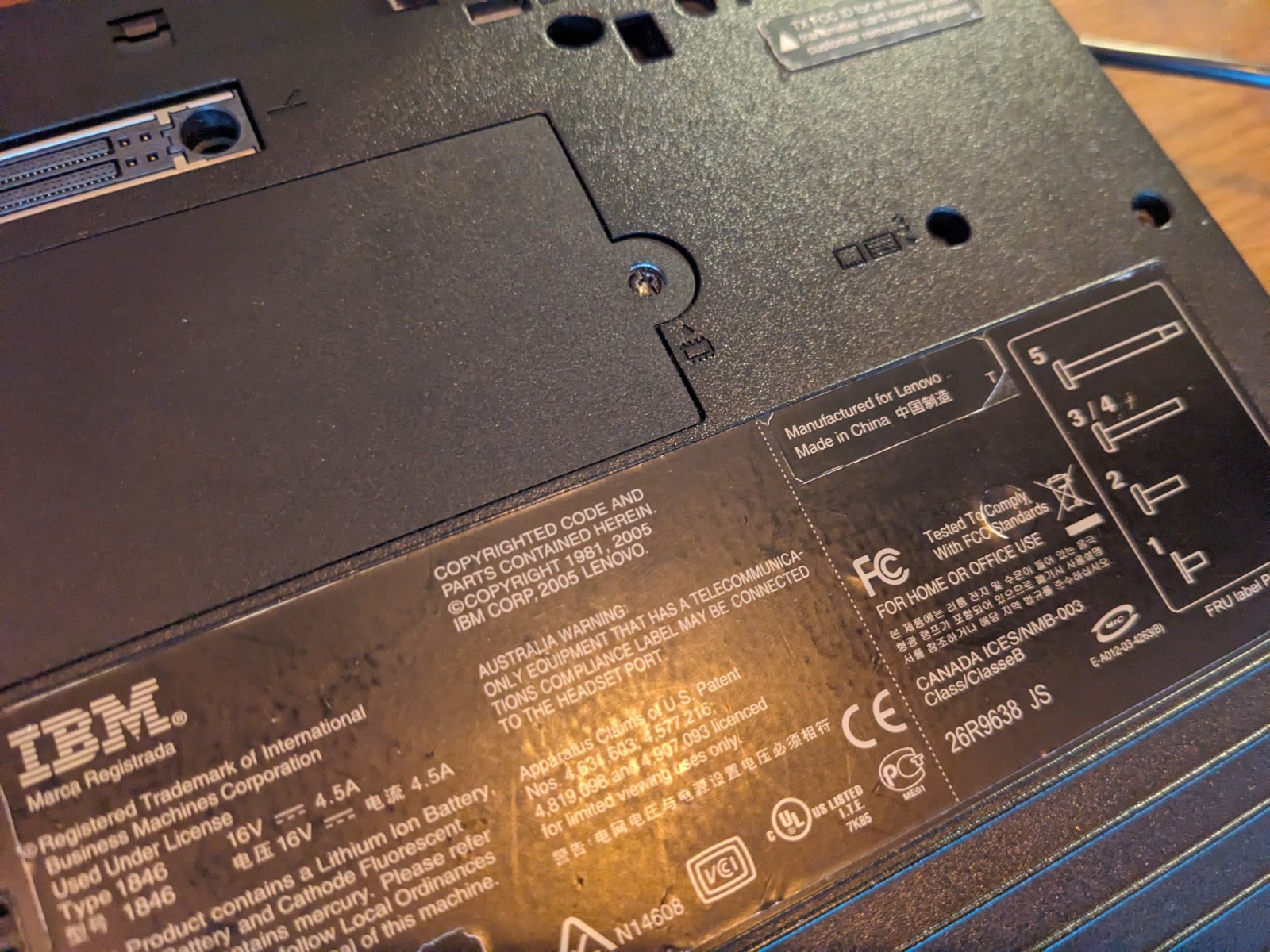 IBM Thinkpad R52 Intel Pentium 1.73GHz 2GB/60GB SSD Linux