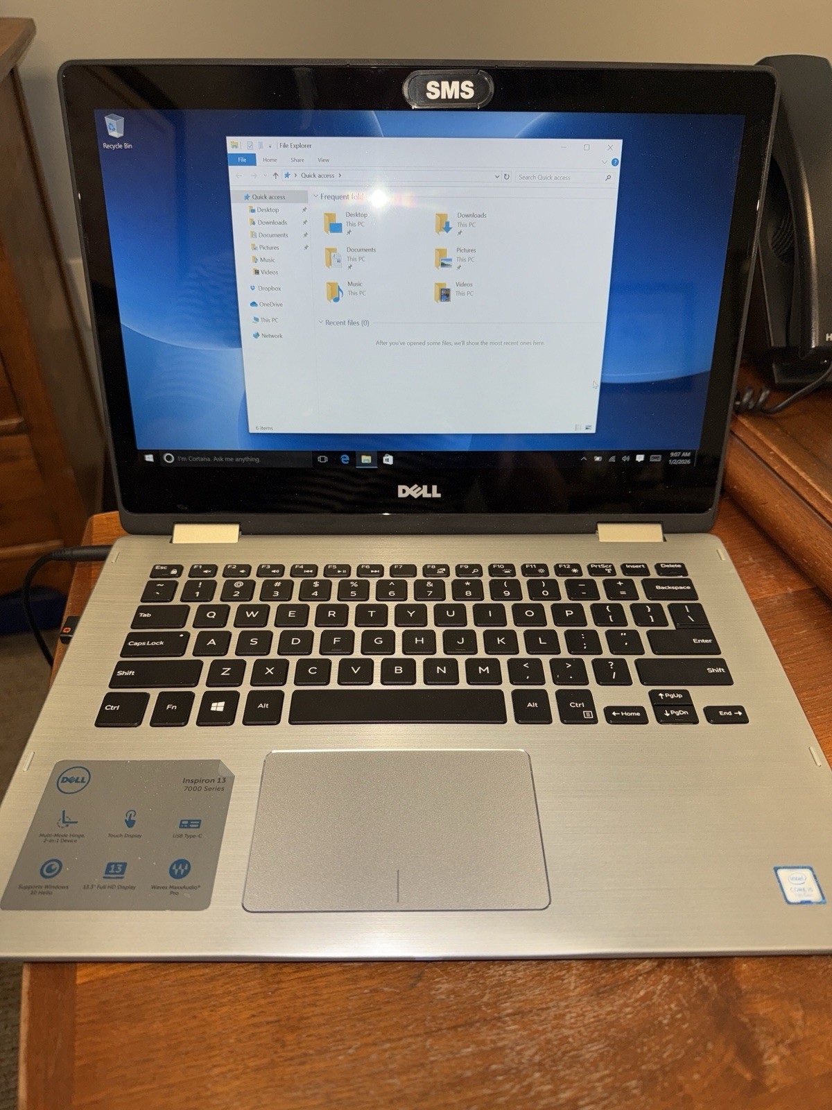 Dell Inspiron 13 7000 13 inch (256GB, Intel Core i5 7th Gen) 2 in 1 Touchscreen