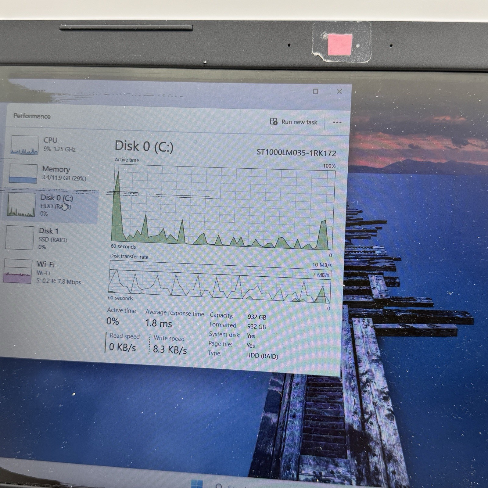 Dell Inspiron 5570 15.6 FHD i7-8550U 1.80GHz 12GB 128GB SSD/1TB HDD READ! – L47