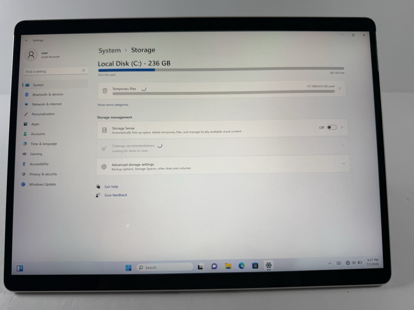 Microsoft Surface Pro 8 (1982) i5-1145G7 – 16GB RAM – 256GB 120Hz – Win 11 Pro