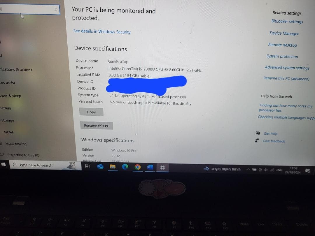 Lenovo ThinkPad T470 Laptop Intel Core i5 8GB RAM Windows 10 Pro USA Keyboard