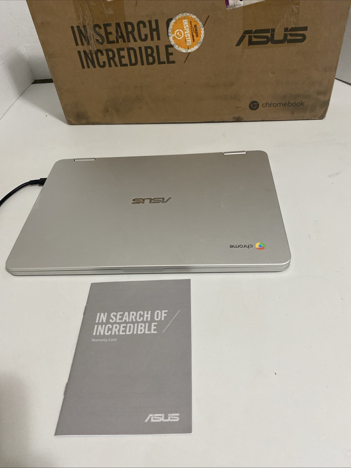 Asus Chromebook Flip C302C M3 6Y30@2.2Ghz 4GB Ram 64GB SSD Touch ChromeOS WORKS