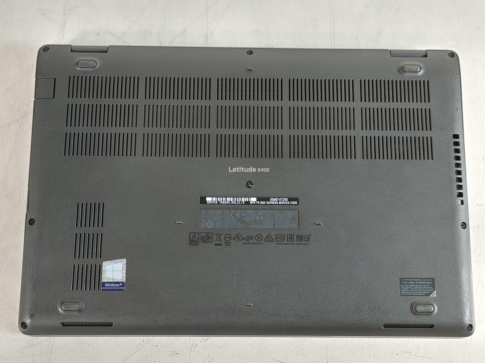 Dell Latitude 5400 Core i5-8265U 1.60 GHz 16 GB DDR4 No HDD