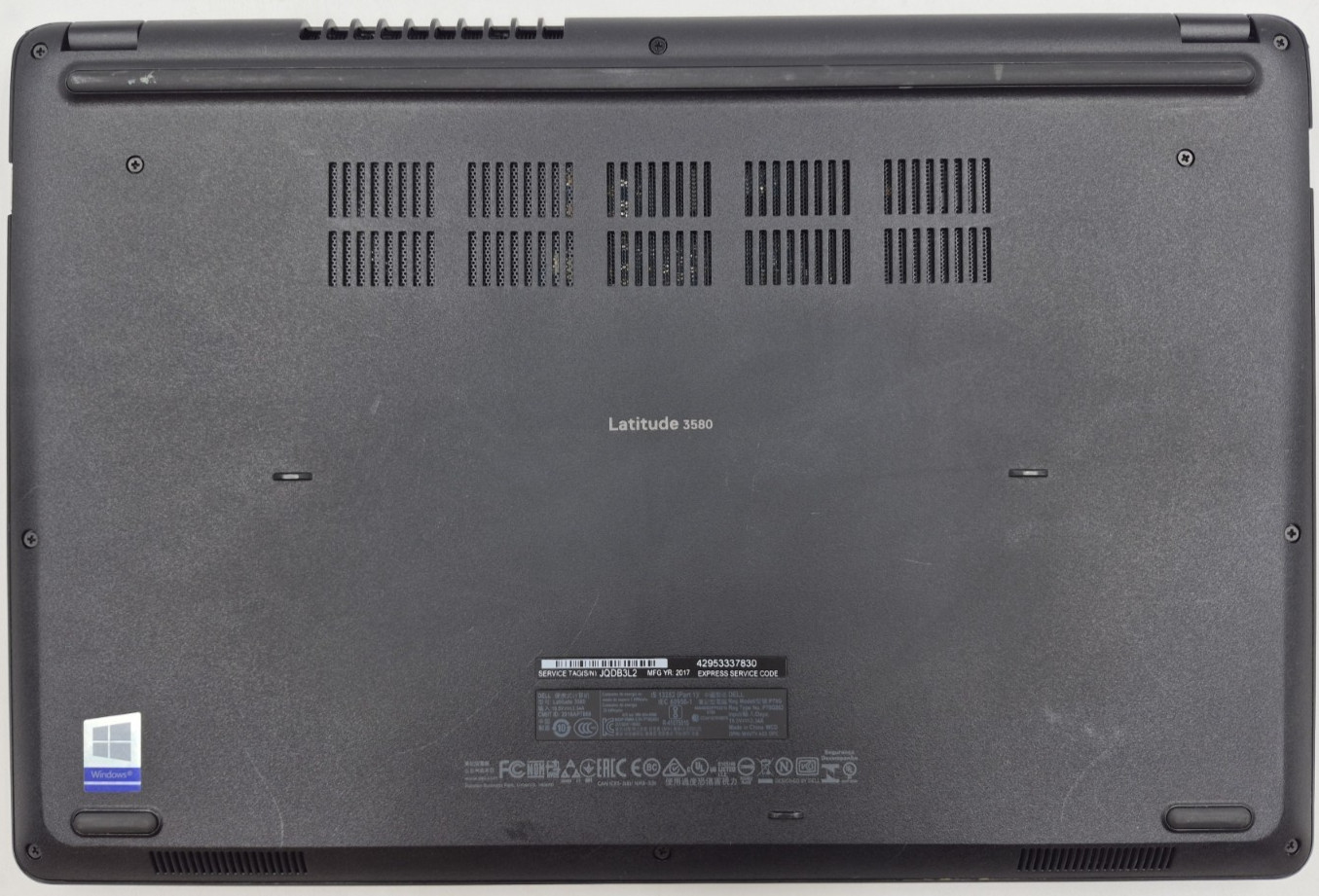 Dell Latitude 3580 i5-7300U 2.60GHz 8GB RAM 256GB NVMe W11P Laptop