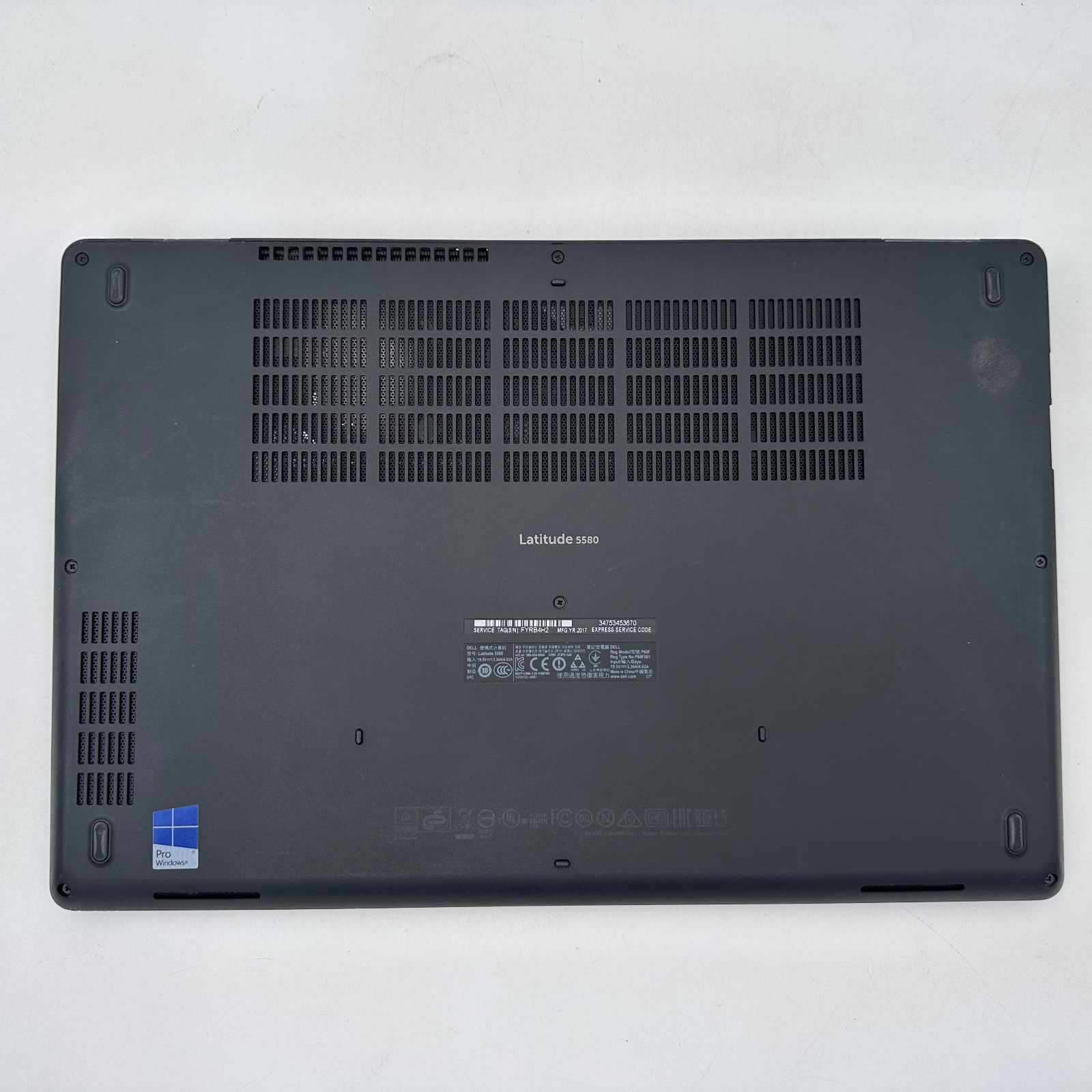 Dell Latitude 5580 15.6 Intel Core i5-7300U 2.6 GHz Quad Core 20GB RAM 512GB SSD
