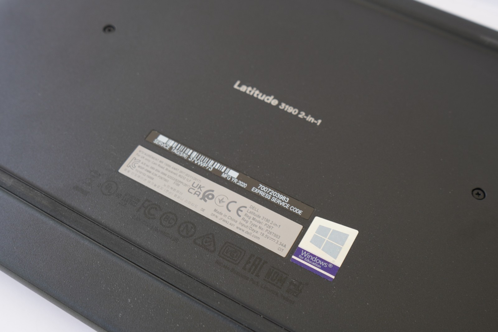 Dell Latitude 3190 2in1 Laptop | 4GB | 128GB SSD | Touchscreen| WiFi+BT | Win11