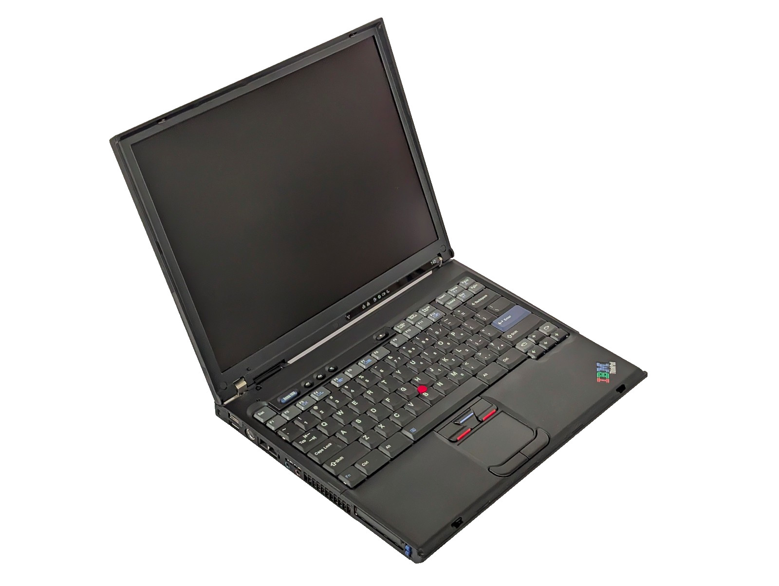 IBM ThinkPad T42 laptop; for parts or repair; 4 beeps 4 times; not powering on